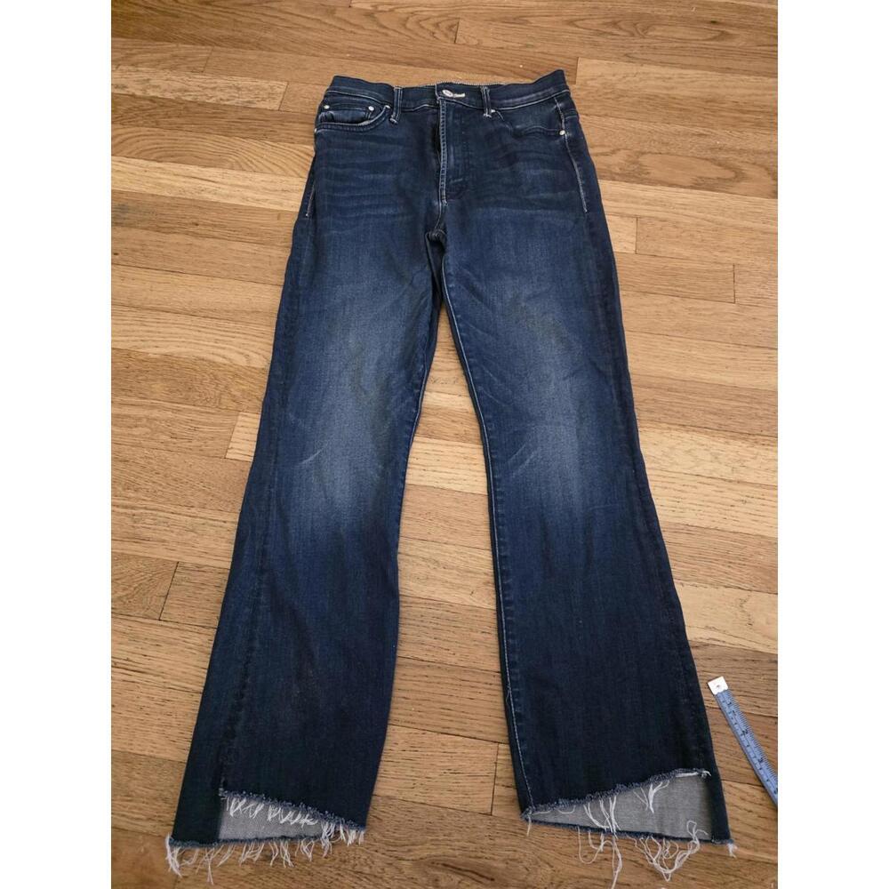 MOTHER The Insider Crop Step Fray in Sweet & Sassy Wash Size 27